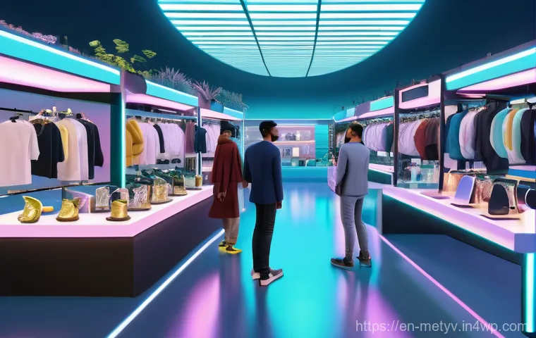 메타버스 커뮤니티 성공 사례 - An energetic, medium-shot image showcasing a metaverse community hosting a fun, inclusive virtual co...